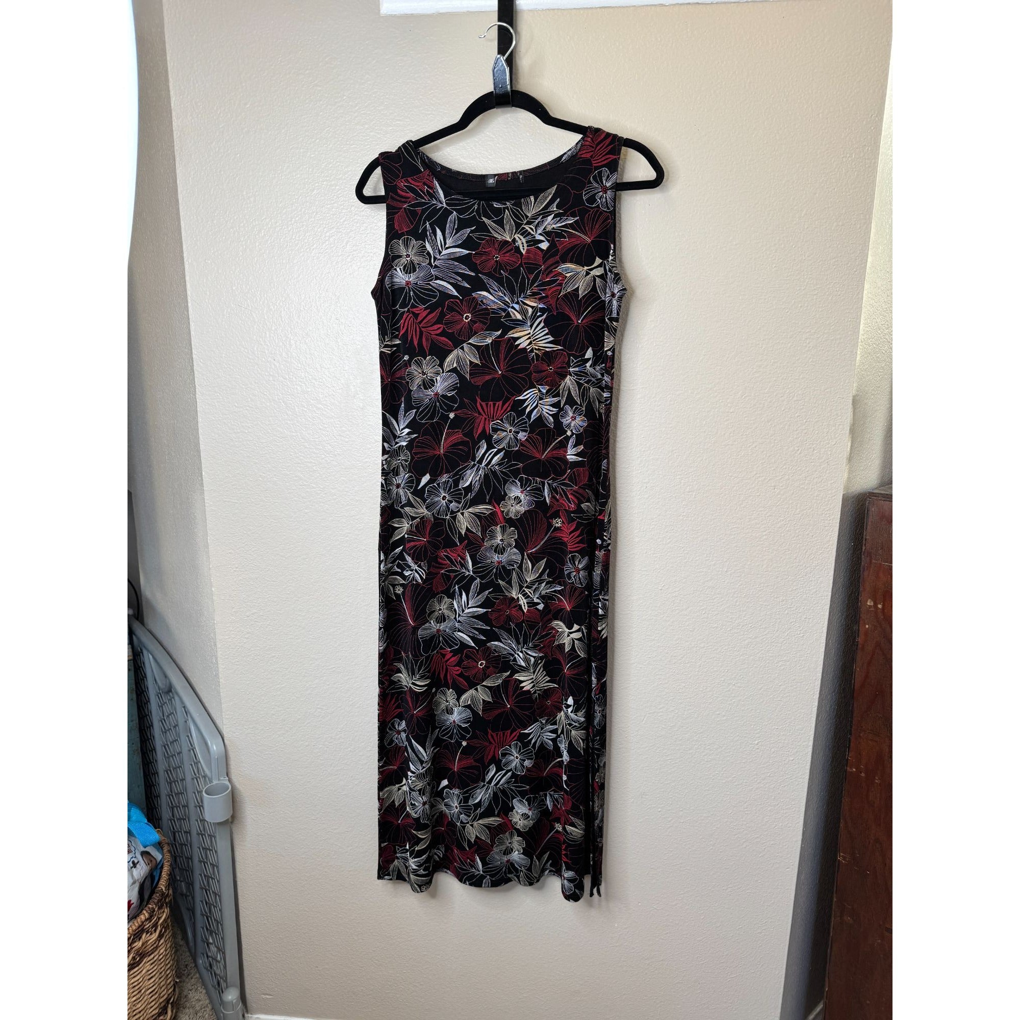 Womens Black Floral dress