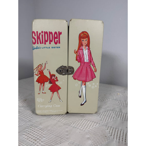 Vintage 1964 Mattel Skipper Barbies Little Sister Doll Carrying Case