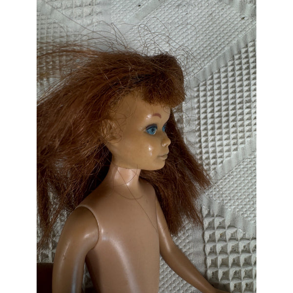 Vintage 1960s Skipper Doll Little Sister Of Barbie w Titian Hair Blue Eyes Japan