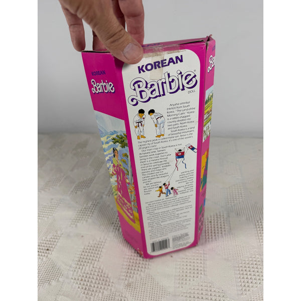 Korean Barbie Doll Mattel 1990s Dolls Of The World Collection 4929 NIB