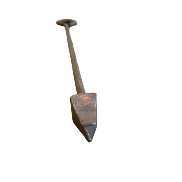Antique Branding Iron with 7 Logo for Horn Branding
