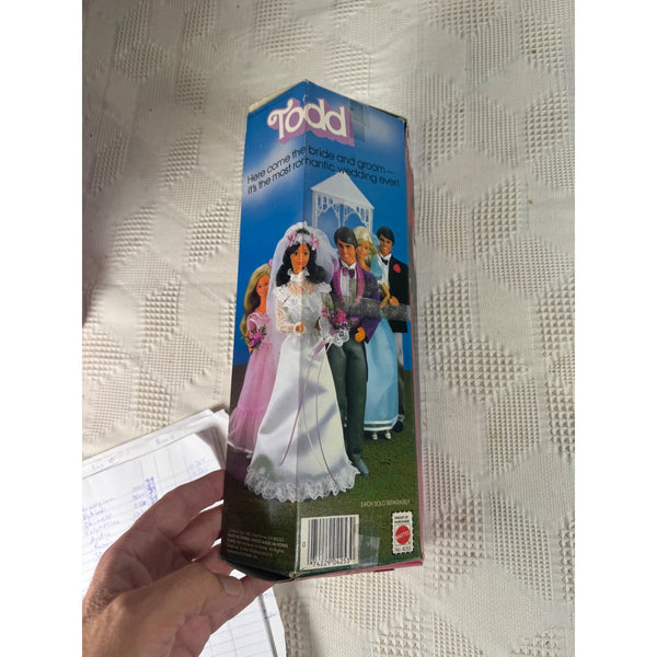 Todd Barbie Groom Doll 1982 Mattel 4253 Vintage Wedding Edition 4253