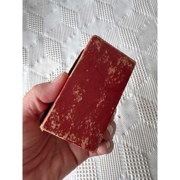 Antique Flinch Card Game w Original Red Box By Flinch Card Co 1920s
