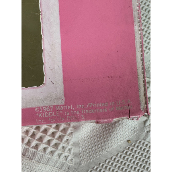 Kiddles Pink Collectors Case By Mattel With Compartments For Doll Storage