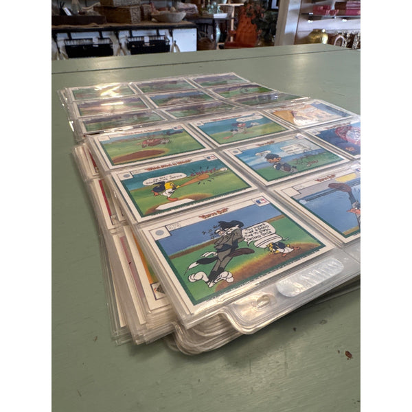 Looney Tunes 1990 198 Card Mixed Set By Upper Deck MLB Baseball Theme Two-Sided