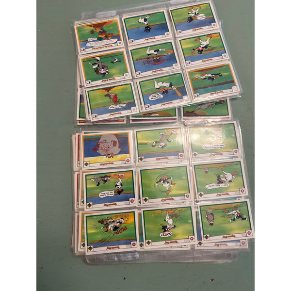 Looney Tunes 1990 198 Card Mixed Set By Upper Deck MLB Baseball Theme Two-Sided