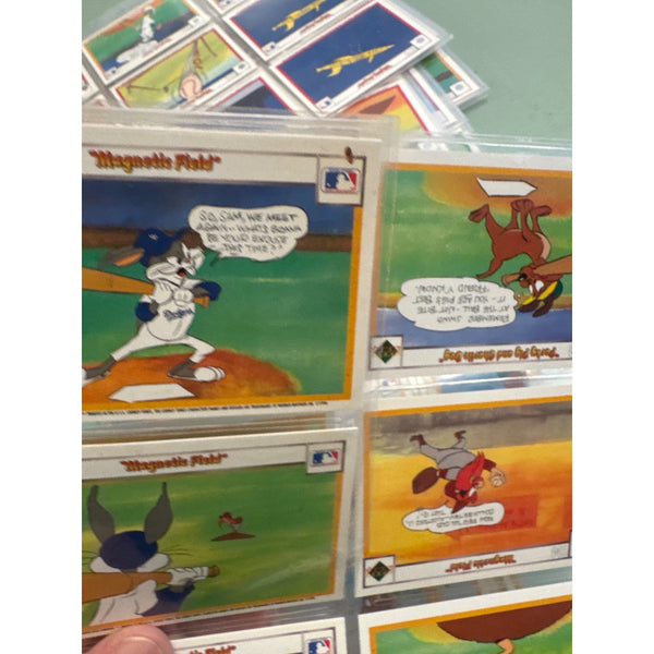 Looney Tunes 1990 198 Card Mixed Set By Upper Deck MLB Baseball Theme Two-Sided