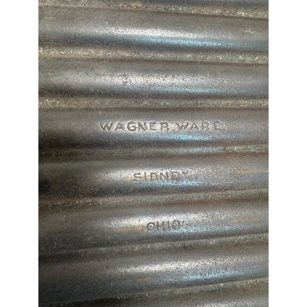 Wagner Ware Cast Iron Breadstick Pan 22E Vintage 1930s Sidney Ohio Bakeware 1326
