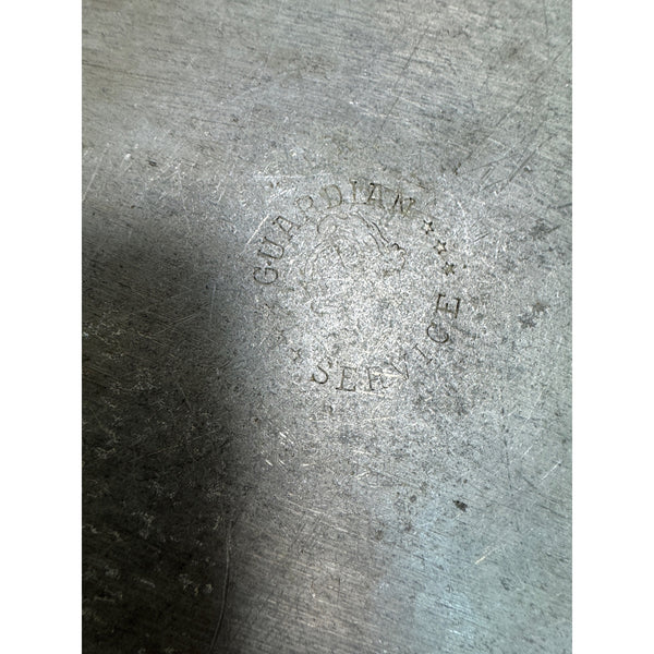 Guardian Service Octagonal Aluminum Griddle Plate w Handles Vintage Cookware