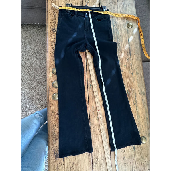 Forever 21 Womens Black Wide Leg Jeans