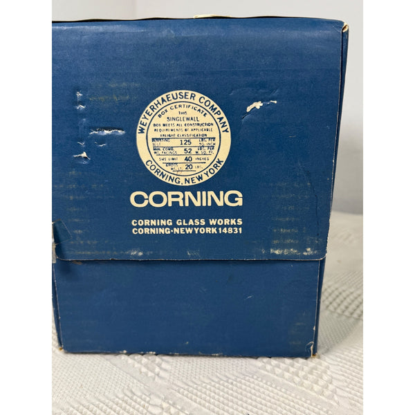 Corning Ware 6 Cup Percolator Blue Cornflower P-166 1980s Beverage Server NIB
