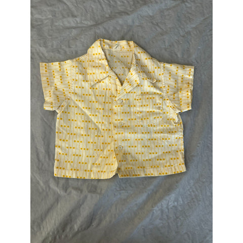 Baby boy yellow shirt