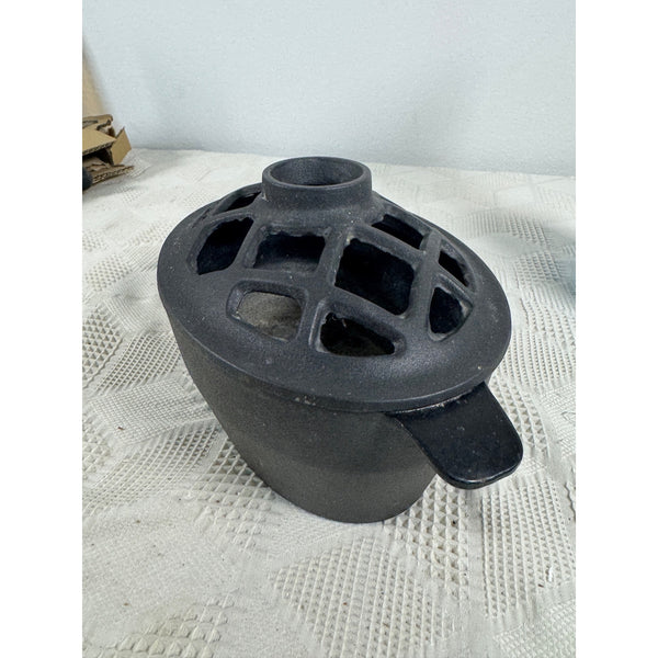 John Wright Cast Iron Stovetop Humidifier Potpourri Steamer Lattice Style Lid