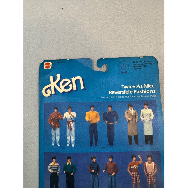 Ken Twice As Nice Reversible Fashions Doll Outfit 2306 Outfit 1980s Inch Ken NWB