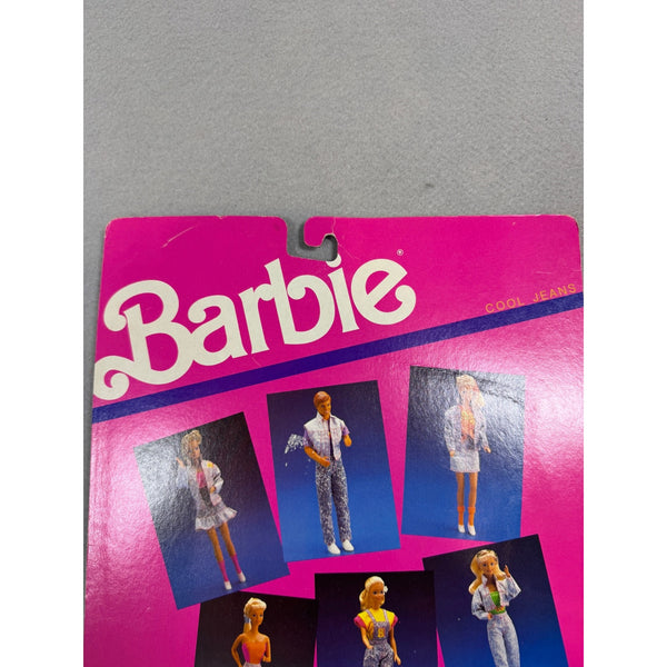 Barbie Cool Jeans Doll Outfit Pink Stamp Club Fashion Pack Vintage 1990s NWB