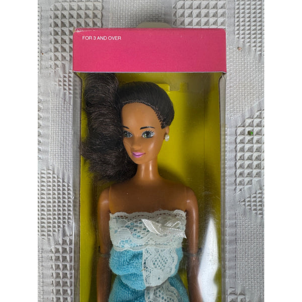 Fun To Dress Barbie Fashion Blue Dress Doll 1992 Mattel Vintage 2763 NIB
