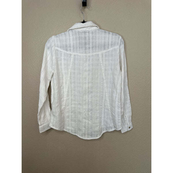 Sim & Sam Womens white Blouse