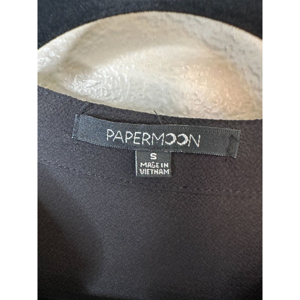 Papermoon Womens Black Blouse