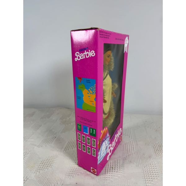 Eskimo Barbie Dolls Of The World Collection 1990 Special Edition 9844 NIB