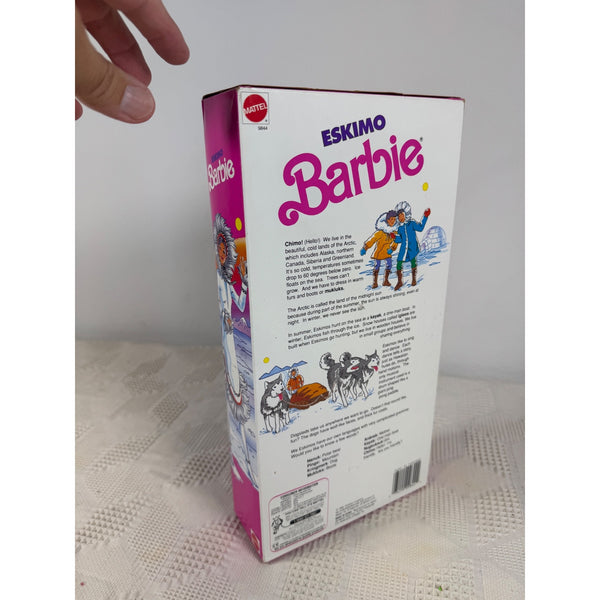 Eskimo Barbie Dolls Of The World Collection 1990 Special Edition 9844 NIB