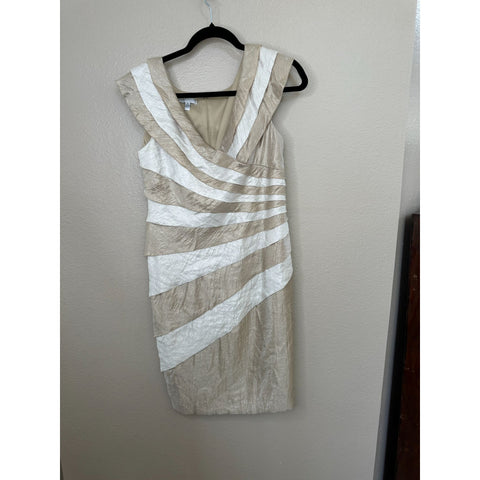 London Style Womens Tan Dress