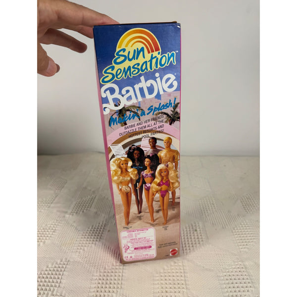 Ken Sun Sensation Barbie Doll Vintage 1991 Mattel Hot Summer Look 1392 NIB