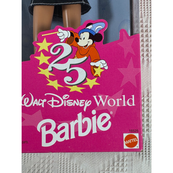 Disney Walt Disney Barbie 25th Anniversary Special Edition Doll Mattel 16525 NIB