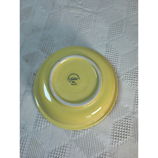 Fiesta Yellow Ceramic Vegetable Serving Bowl by Homer Laughlin China Co USA