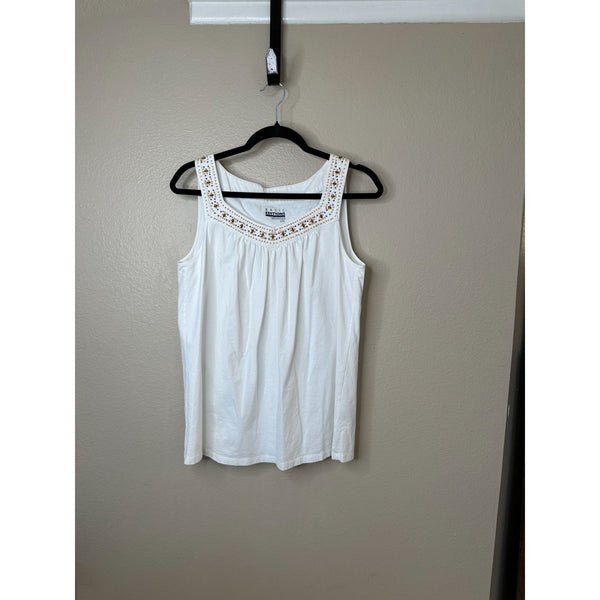 Basic Edition Womens White Blouse