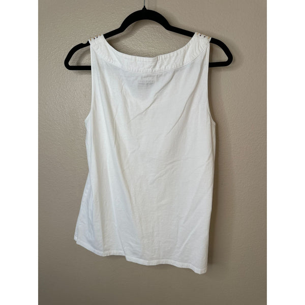 Basic Edition Womens White Blouse