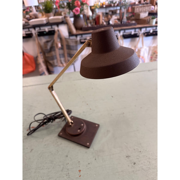 Vintage Tensor Desk Lamp w Adjustable Arm and Metal Shade MCM Design