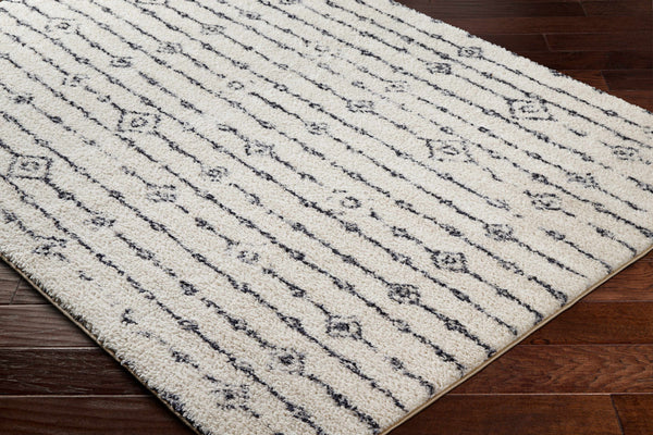 Demi Beige Washable Area Rug pattern detail