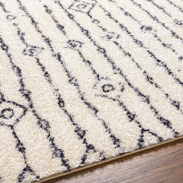 Demi Beige Washable Area Rug modern