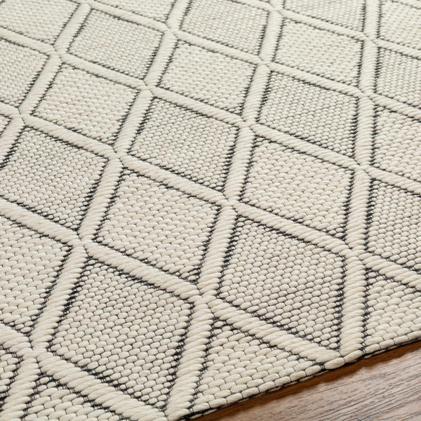 Aeron Wool Area Rug closeup