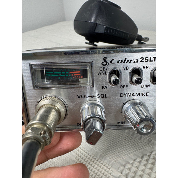 Cobra 25 LTD Classic CB Radio w Microphone & Controls FCC Certified Vintage