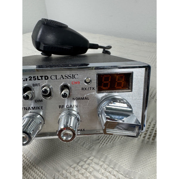 Cobra 25 LTD Classic CB Radio w Microphone & Controls FCC Certified Vintage