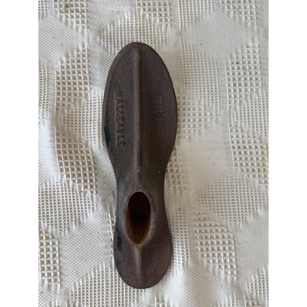 Antique Malleable Cast Iron Shoemakers Last For Cobbler Repairs Industrial Decor