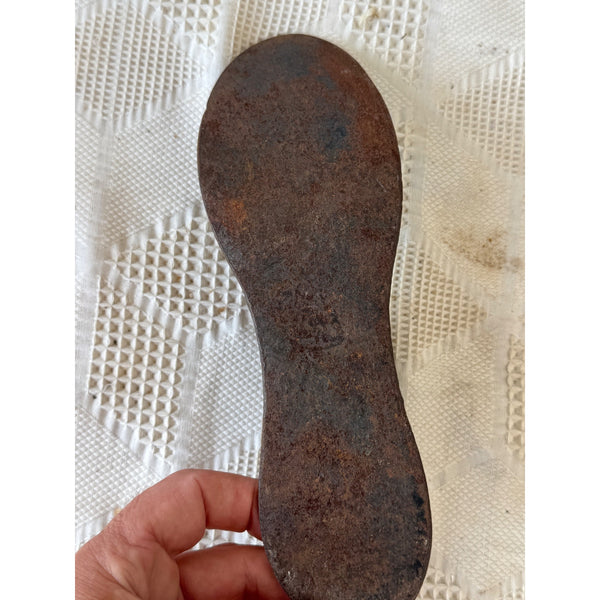 Antique Malleable Cast Iron Shoemakers Last For Cobbler Repairs Industrial Decor