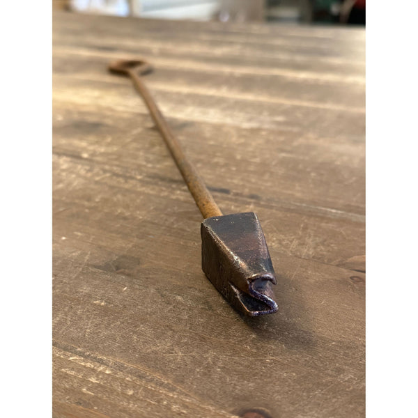Antique Branding Iron with 2 Logo for Horn Branding