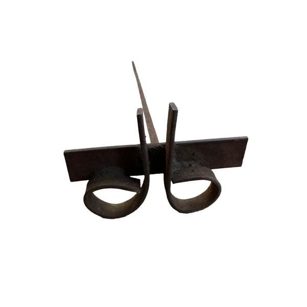Antique Dualling 6 Jurupa Valley Branding Iron cowboy decor 1920s western