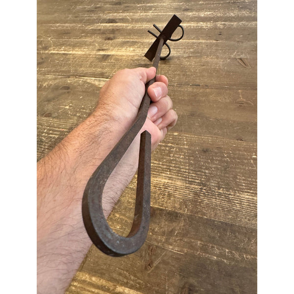Antique Dualling 6 Jurupa Valley Branding Iron cowboy decor 1920s western