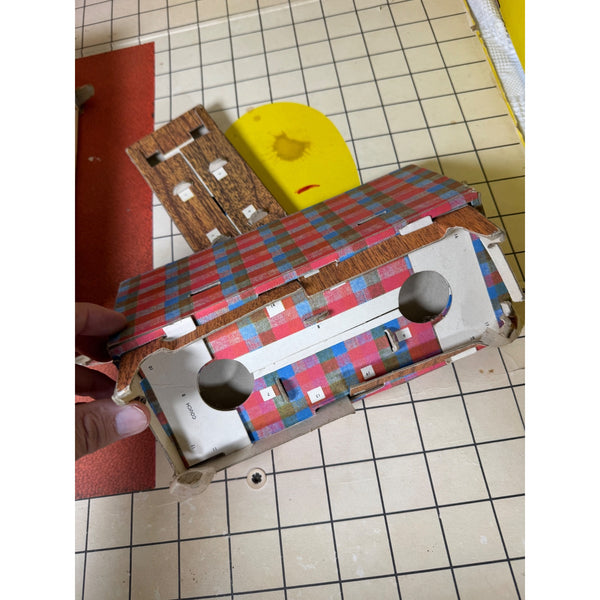 Barbie Dream House 1962 Vintage Cardboard Folding Dollhouse with Furniture