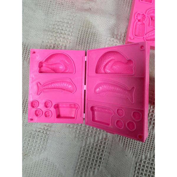 Barbie Active Playdough Replacement Mold Accessories 1993 Kitchen Playdough Mold