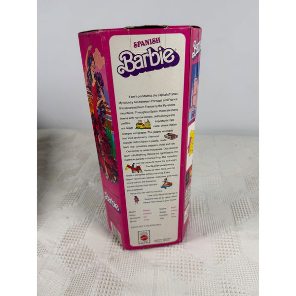 Spanish Barbie Doll In Box Vintage 1982 Mattel Collectible From Spain 4031 NIB