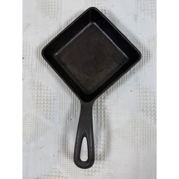 Griswold Cast Iron Square Egg Skillet 129 Vintage 1950s Cookware Since 1865