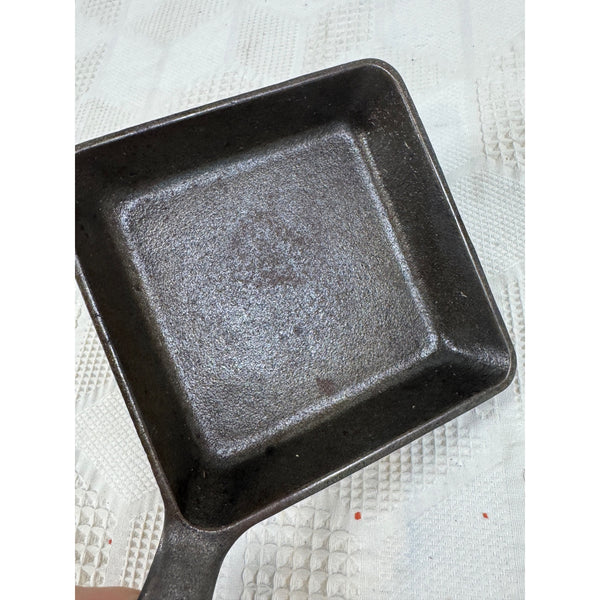 Griswold Cast Iron Square Egg Skillet 129 Vintage 1950s Cookware Since 1865