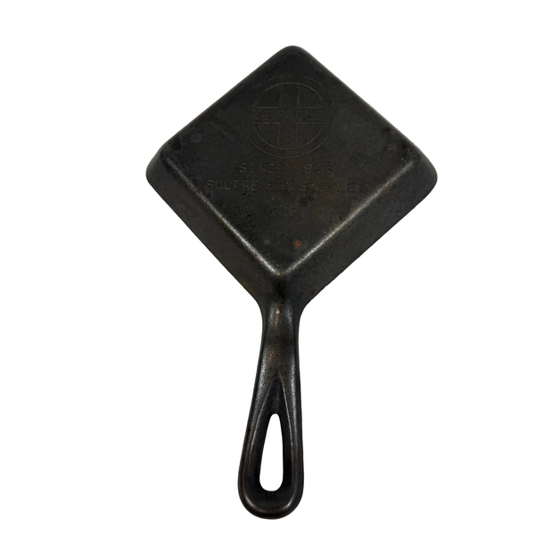 Griswold Cast Iron Square Egg Skillet 129 Vintage 1950s Cookware Since 1865 