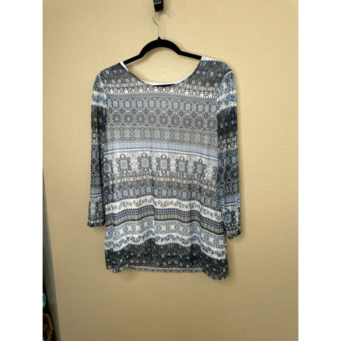Croft & Barrow Women’s Blue Blouse 