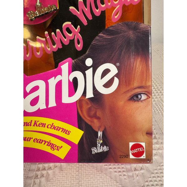 Earring Magic Ken Doll Vintage 1992 Mattel Includes Clip On Earrings 2290 NIB