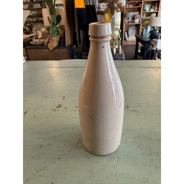 Antique Ginger Beer Ale Stoneware Bottle With Maker Stamp Collectible Vintage